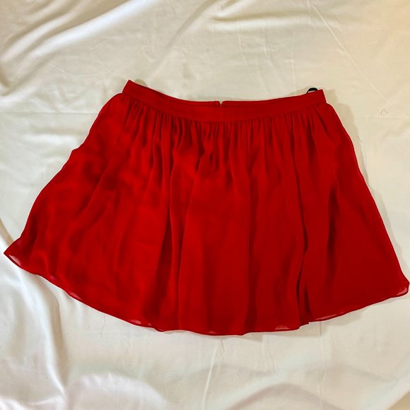 Bright Red B Darlin mini swing skater skirt Size 13-14 - Picture 5 of 7